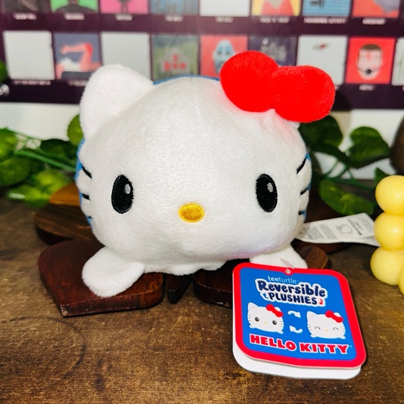 Hello Kitty Sanrio TeeTurtle Reversible Plush - Picture 1 of 9